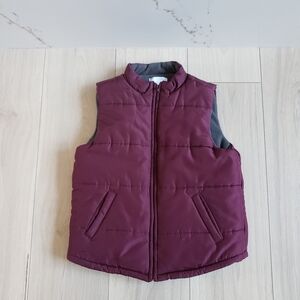Janie and Jack Burgundy Vest